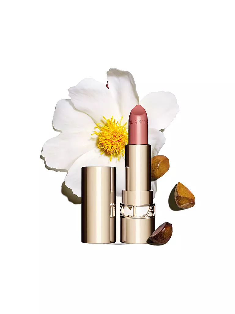 CLARINS Lippenstift - Joli Rouge (787 Camellia Nude) dunkelrot