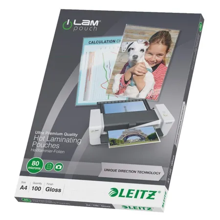 Leitz iLAM UDT Heißlaminierfolien A4, 80 mic, 100 Stück