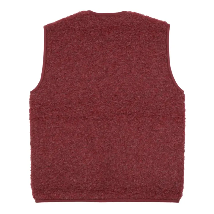 Coldbreaker Veste Sans Manches Pepitko | Rouge foncé