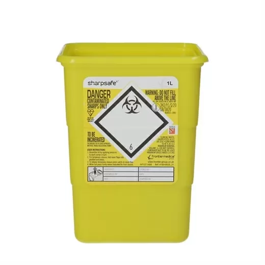 Sharpsafe kanyleboks 1 liter - 1 stk.