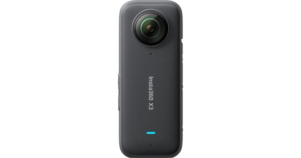 Insta360X3 Motor Combo videocamera  (Zwart, Wi-Fi, Bluetooth, 64GB)