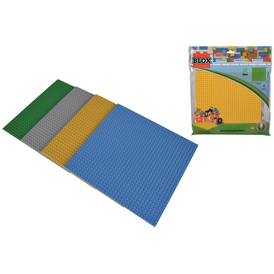 Simba Toys Blox 4x Bauplatte je 25x25cm