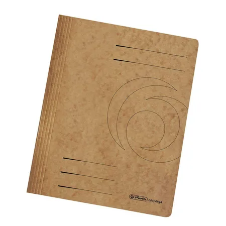 Herlitz Schnellhefter Pappe, braun, A4