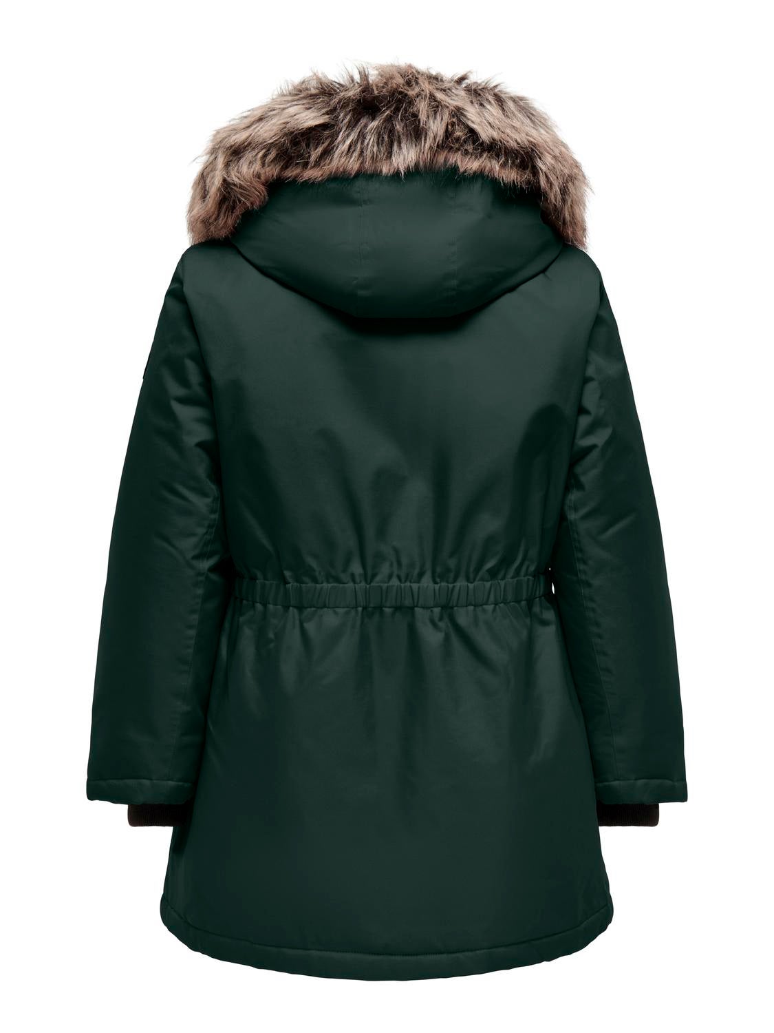 CARIRENA Langer Parka Scarab