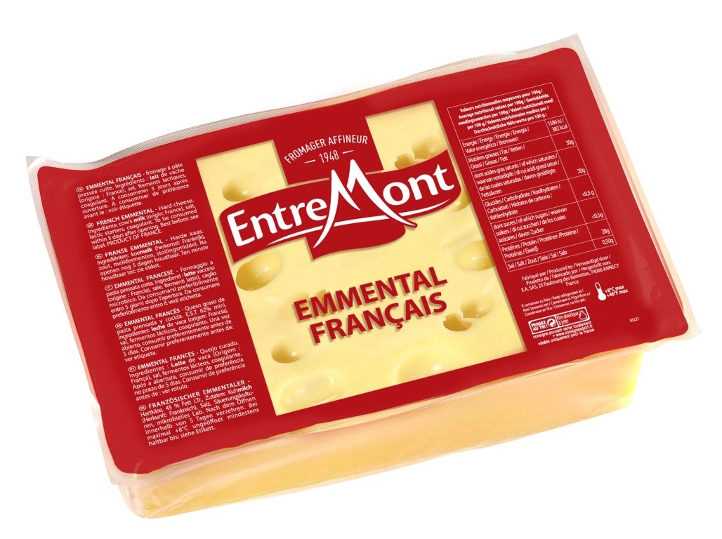 QUEIJO EMMENTAL FRANCÃS PAYSAN BRETON KG