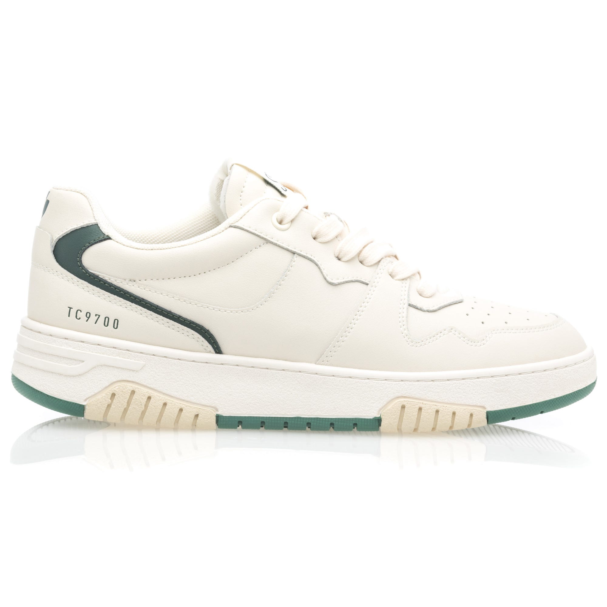Baskets Homme en cuir blanc