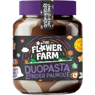 The Flower Farm Duopasta zonder Palmolie met Shea 375g