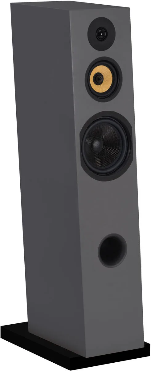 Davis Acoustics Courbet N°8 Gris satiné (la paire) Enceintes colonne