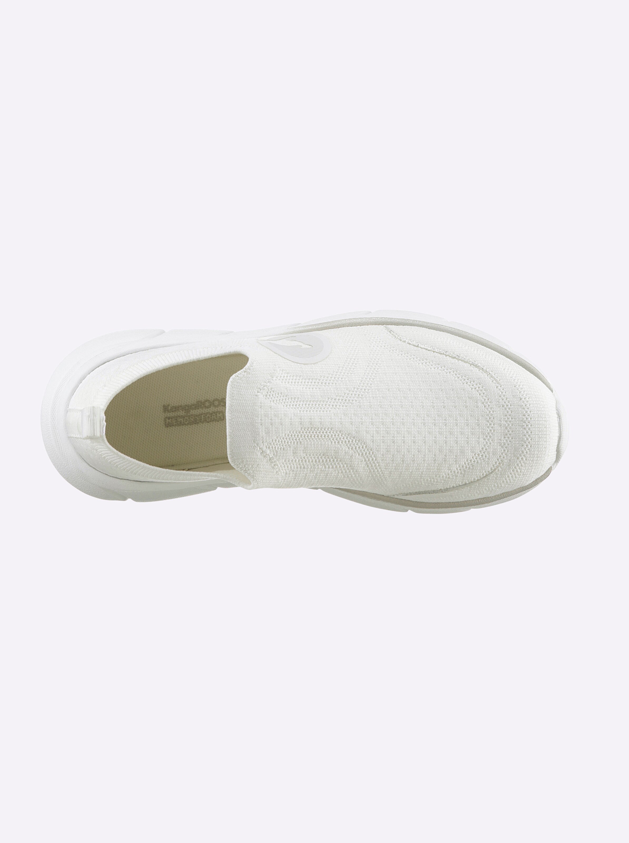 KangaROOS Slipper in weiß-grau