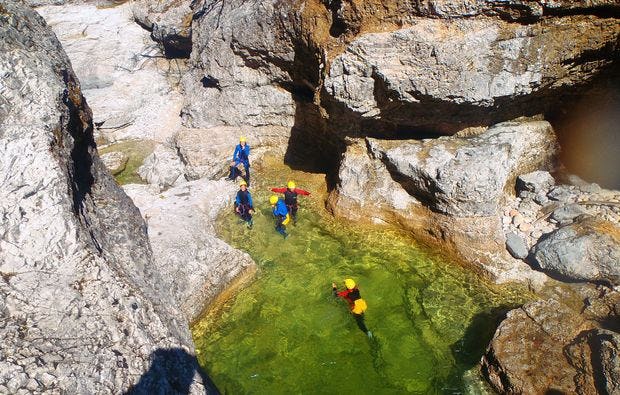 Canyoning Tour in Hallein - Schluchten klettern