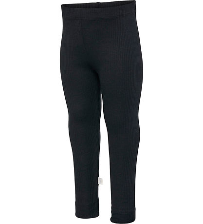 Hummel Leggings - Rib - hmlRene - Schwarz