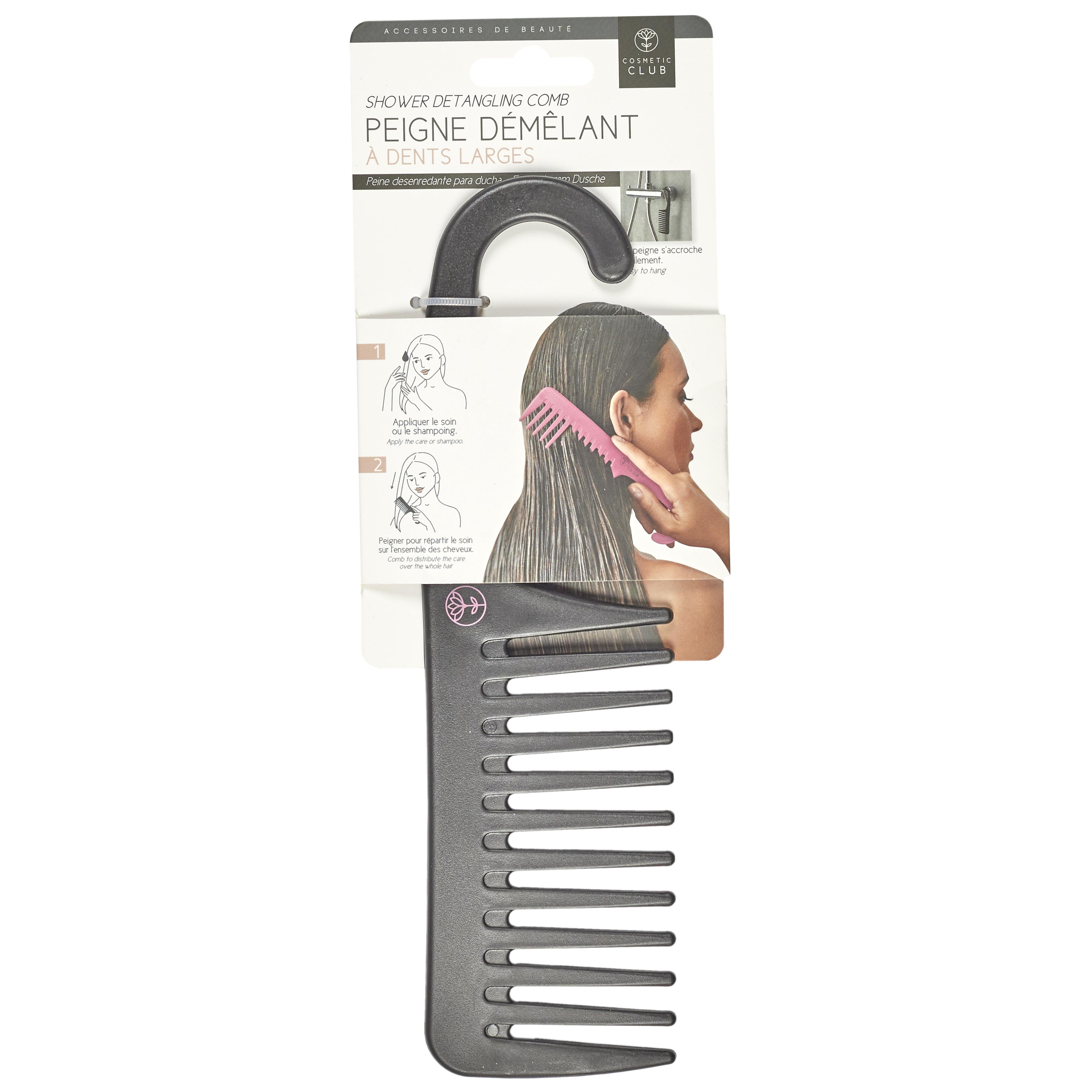 PEIGNE DEMELANT DOUCHE A DENTS LARGES