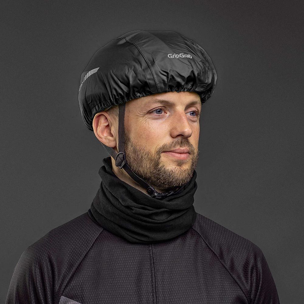 GripGrab Waterproof Helmet Cover Zwart