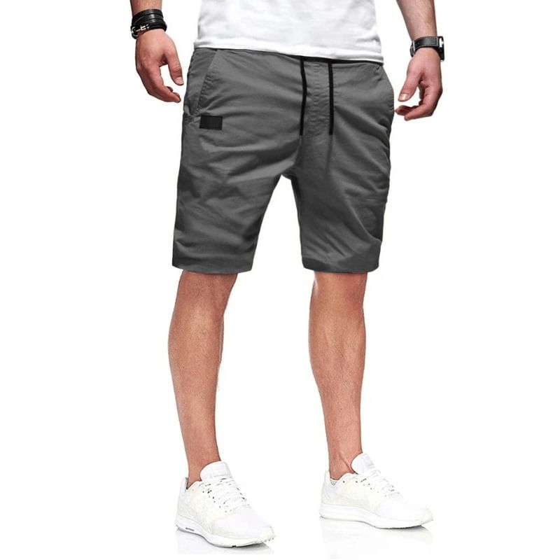 FORSETI - Mid Rise Plain Longline Shorts