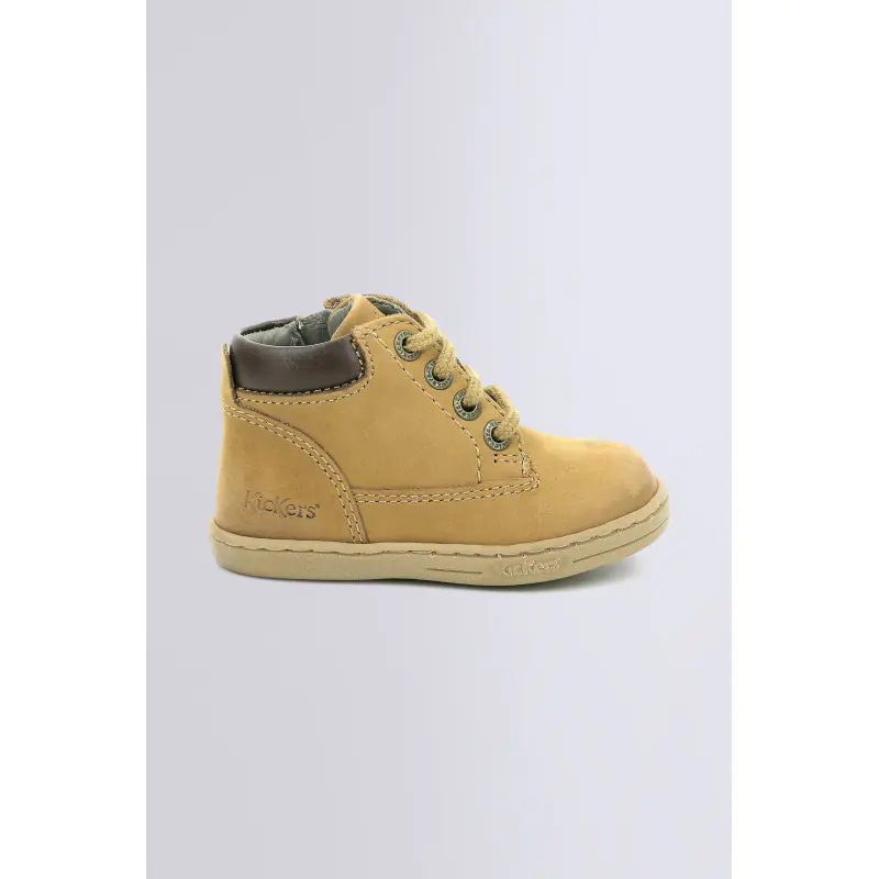 TACKLAND CAMEL MARRON (18-23) BOTTILLONS Cuir Mixte