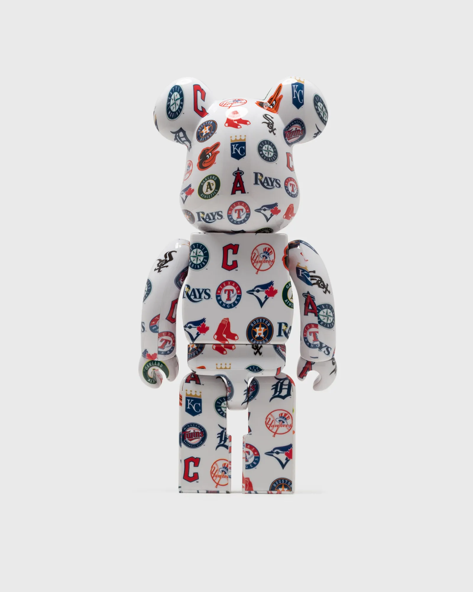 MEDICOM BEARBRICK 1000% MLB AMERICAN LEAGUE