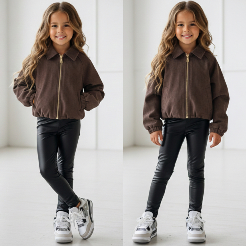 Your suede Chic Jacket- bruin
