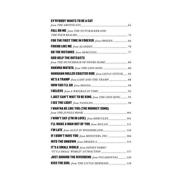 Hal Leonard Little Black Songbook Disney