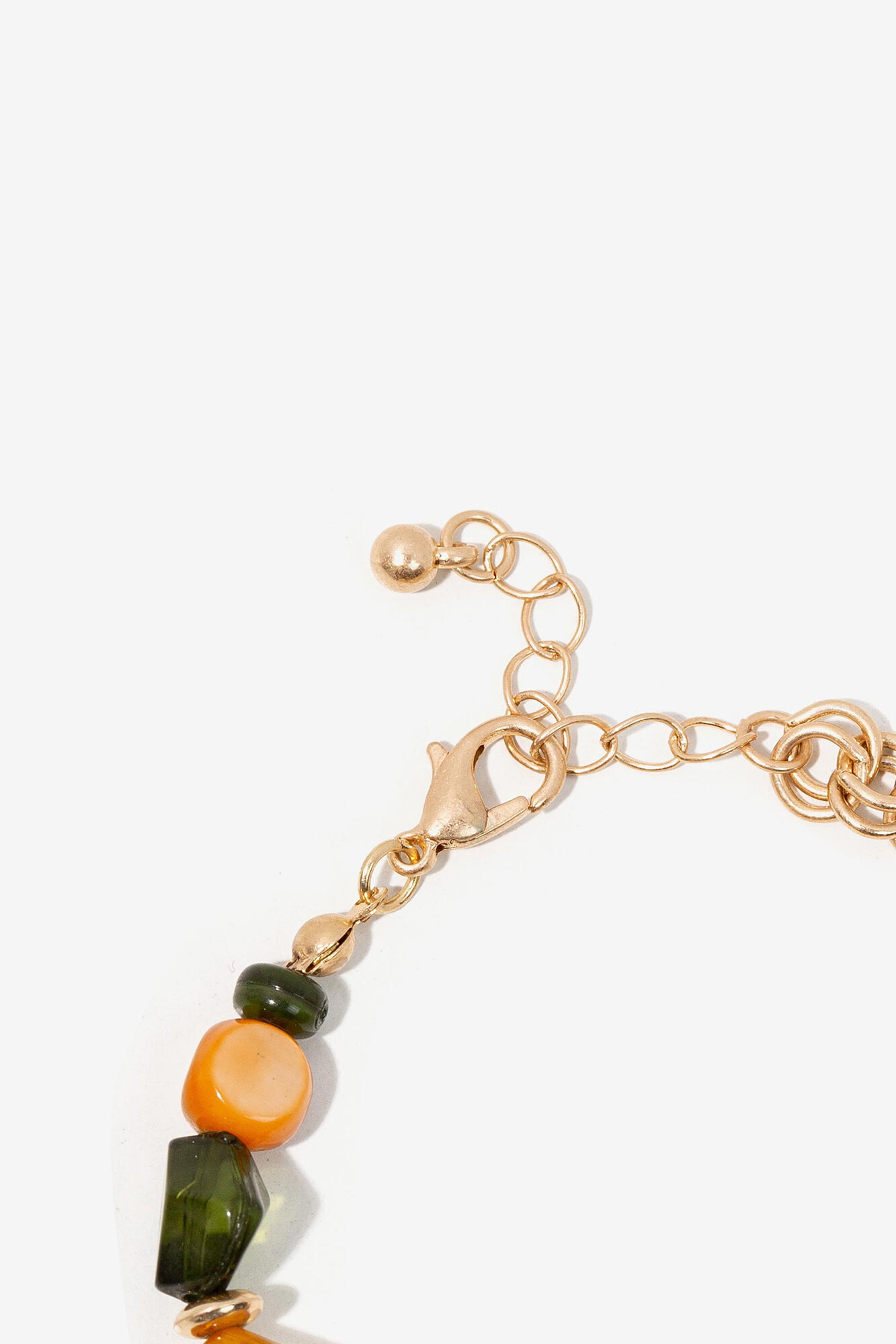 Pulseira com madrepérola amarela