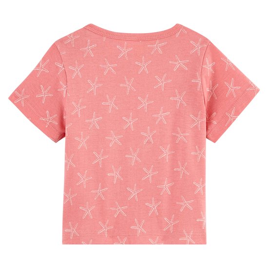 Lot de 2 t-shirts   Rose        de               P'tit bisou