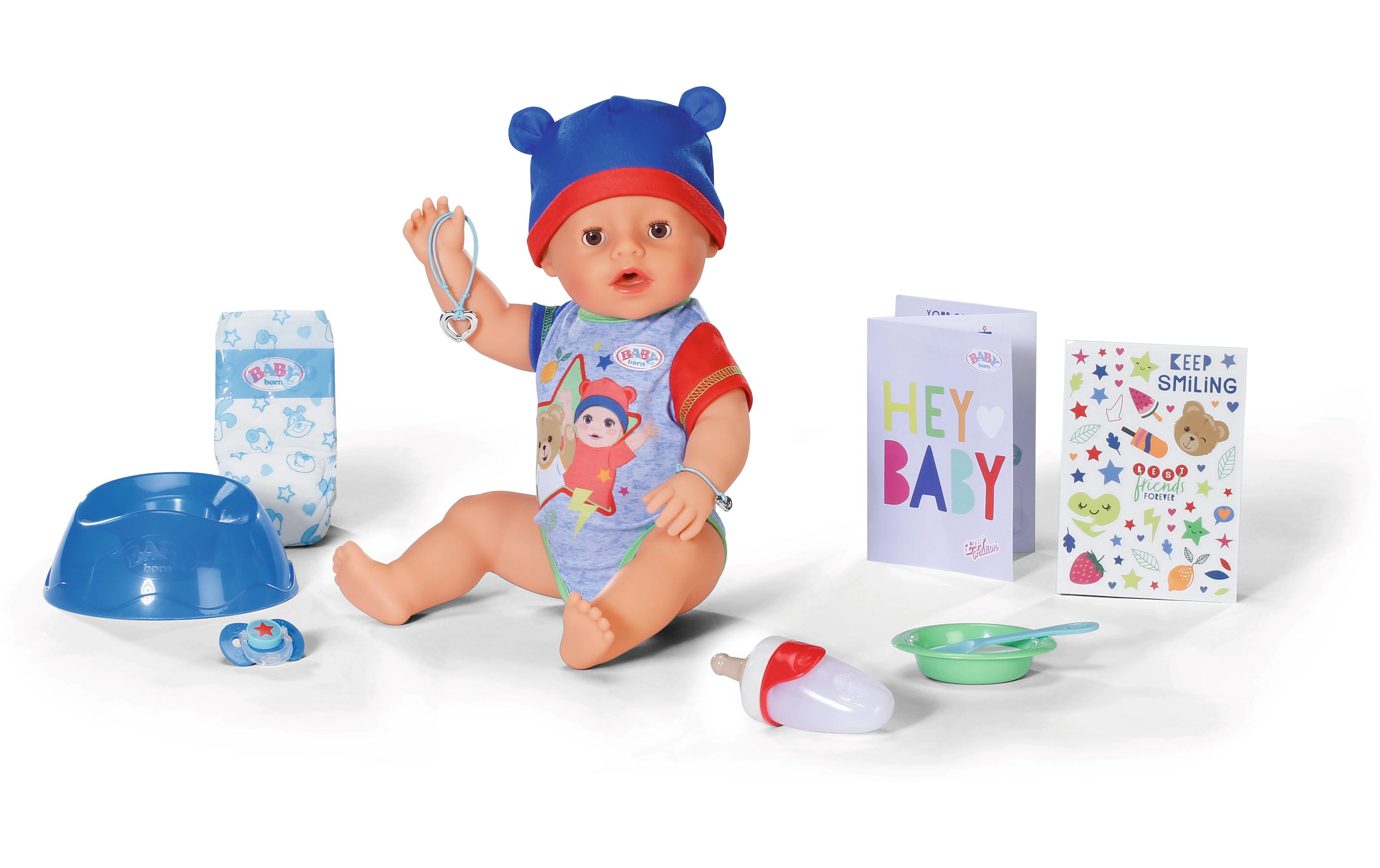Puppe Jonas 43 cmBabypuppe inklusive Outfit und Zubehör