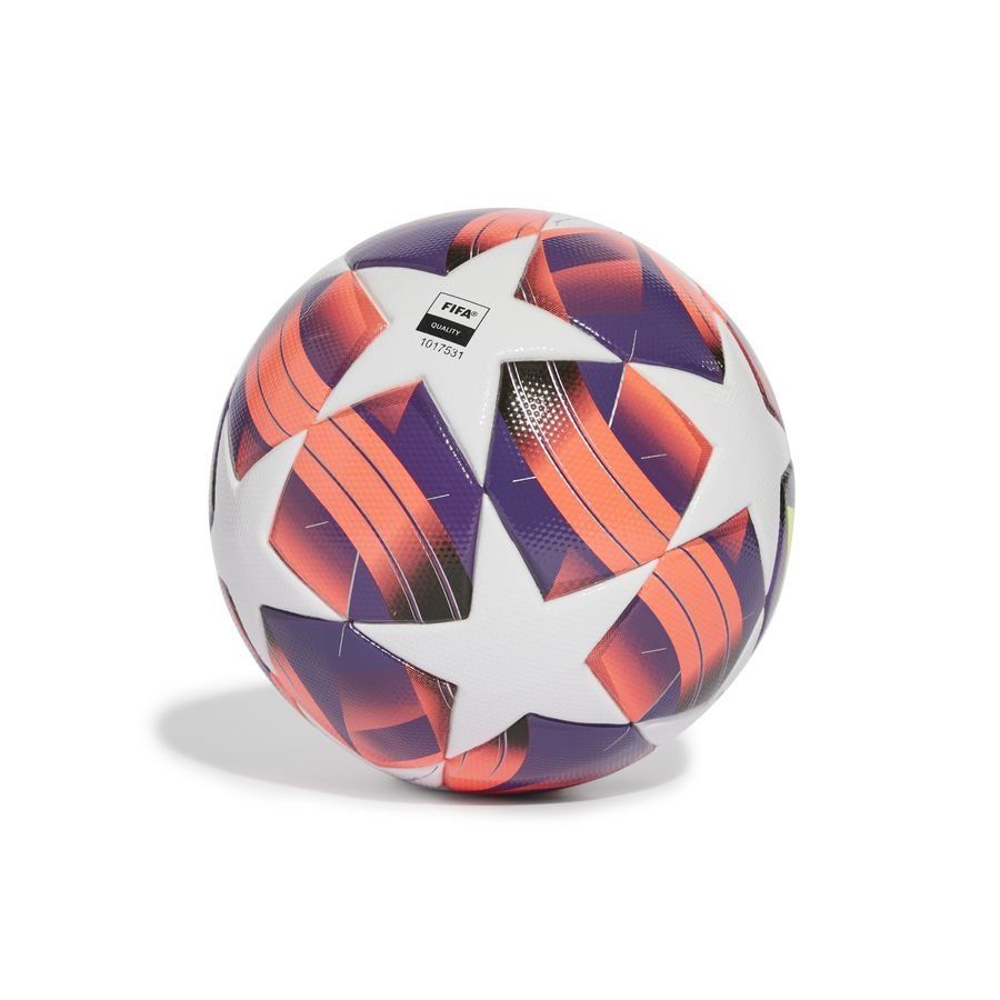 adidas Ballon Champions League 2024/25 League Femme - Violet/Rouge/Blanc/Jaune