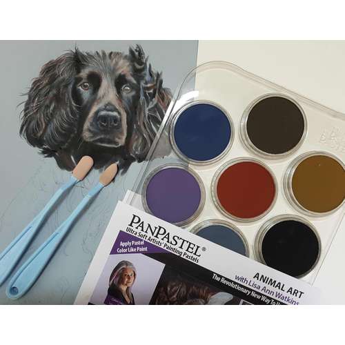 PANPASTEL® Ultra Soft Künstlerpastell-Set, Tierkunst mit Lisa Ann Watkins