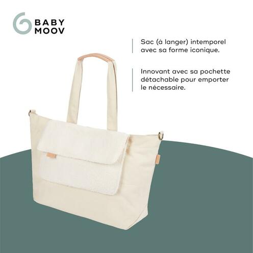 Sac à langer Tote bag - Ecru 