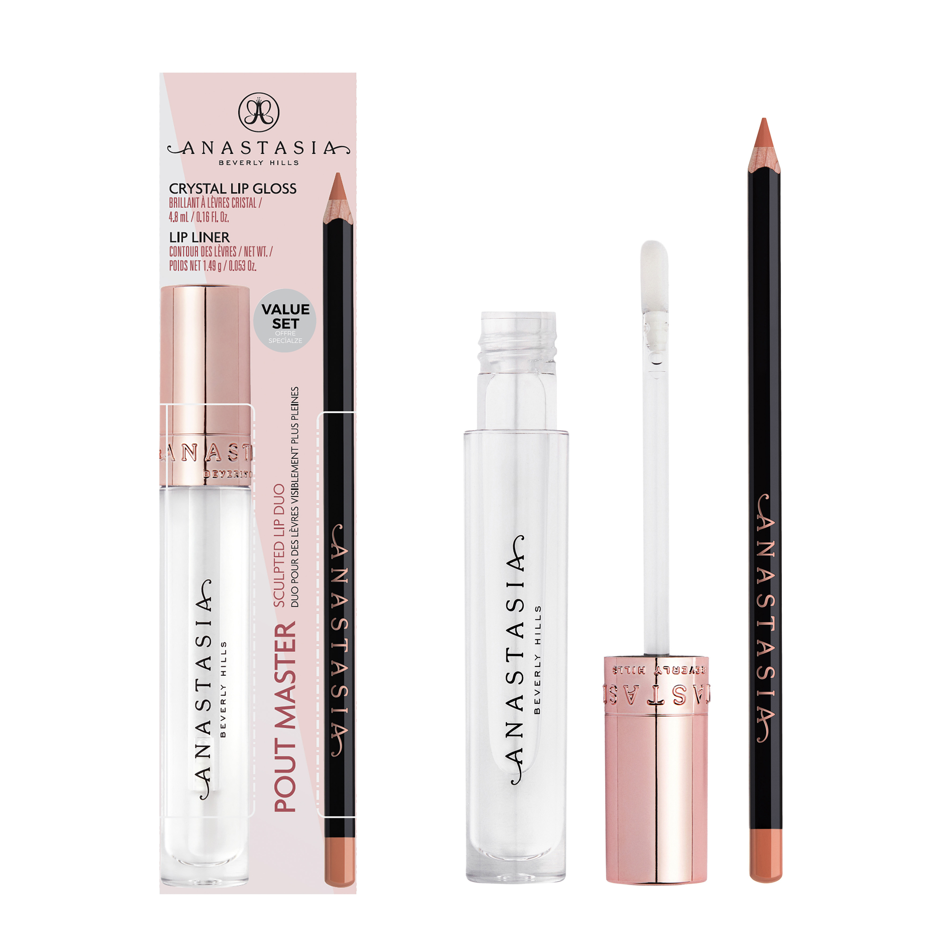 Pout Master Lip Kit Warm Taupe