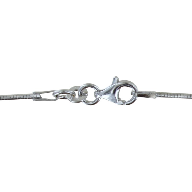 Chaine Argent Oméga Semi Rigide 1mm