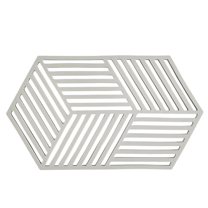 Zone Denmark - Hexagon Untersetzer large, warm grey