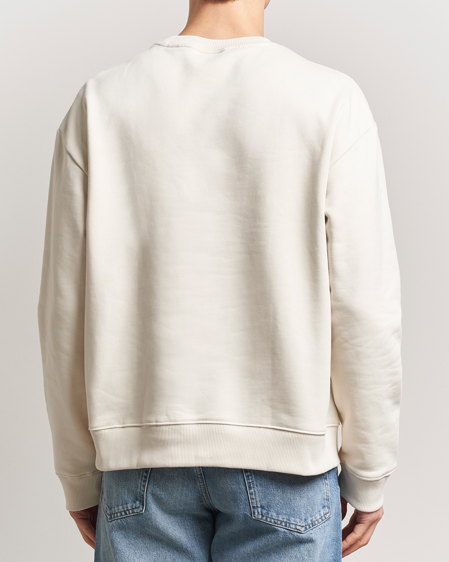 NN07 David Crew Neck Sweatshirt Ivory