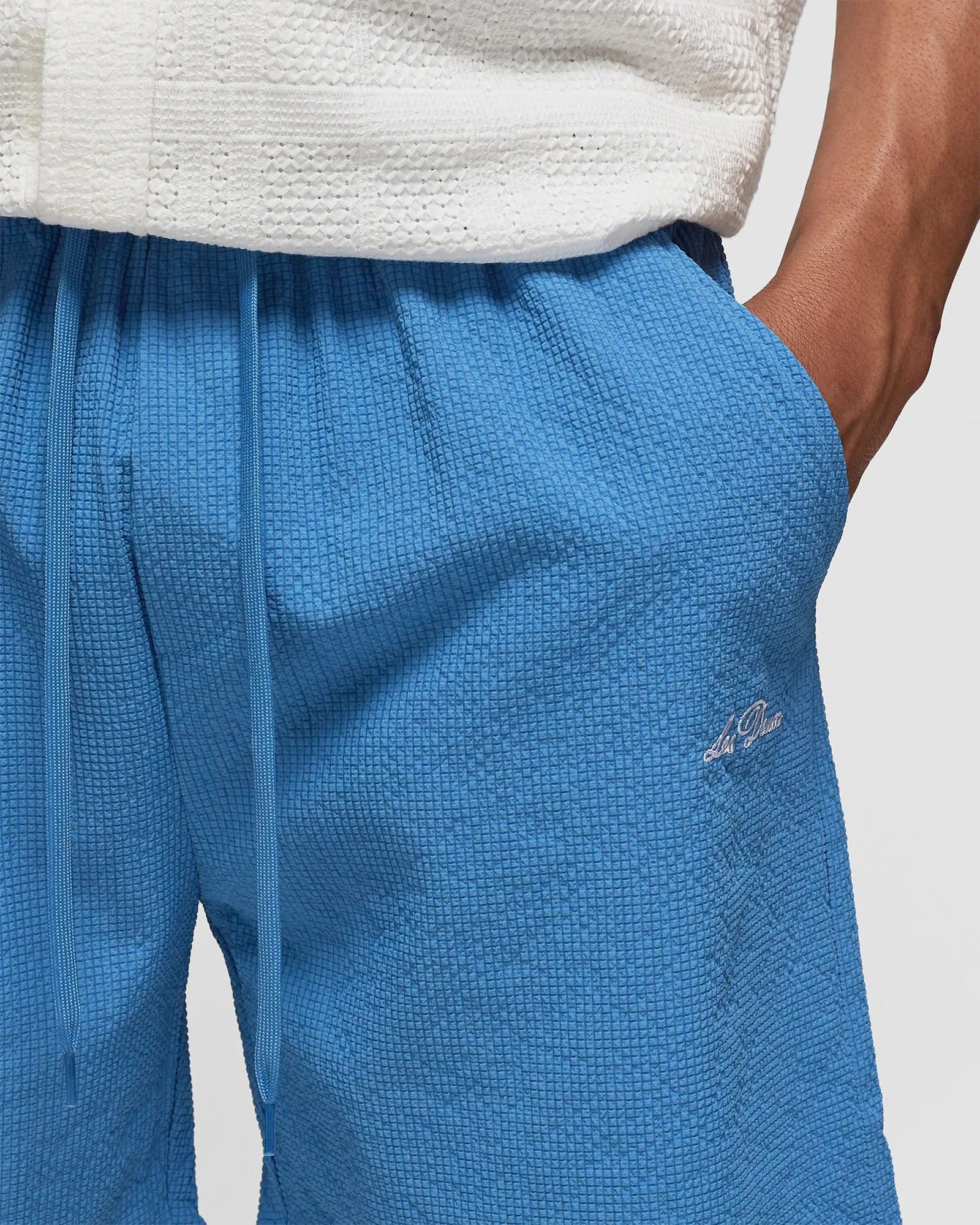 Les Deux Stan Seersucker Swim Shorts 2.0