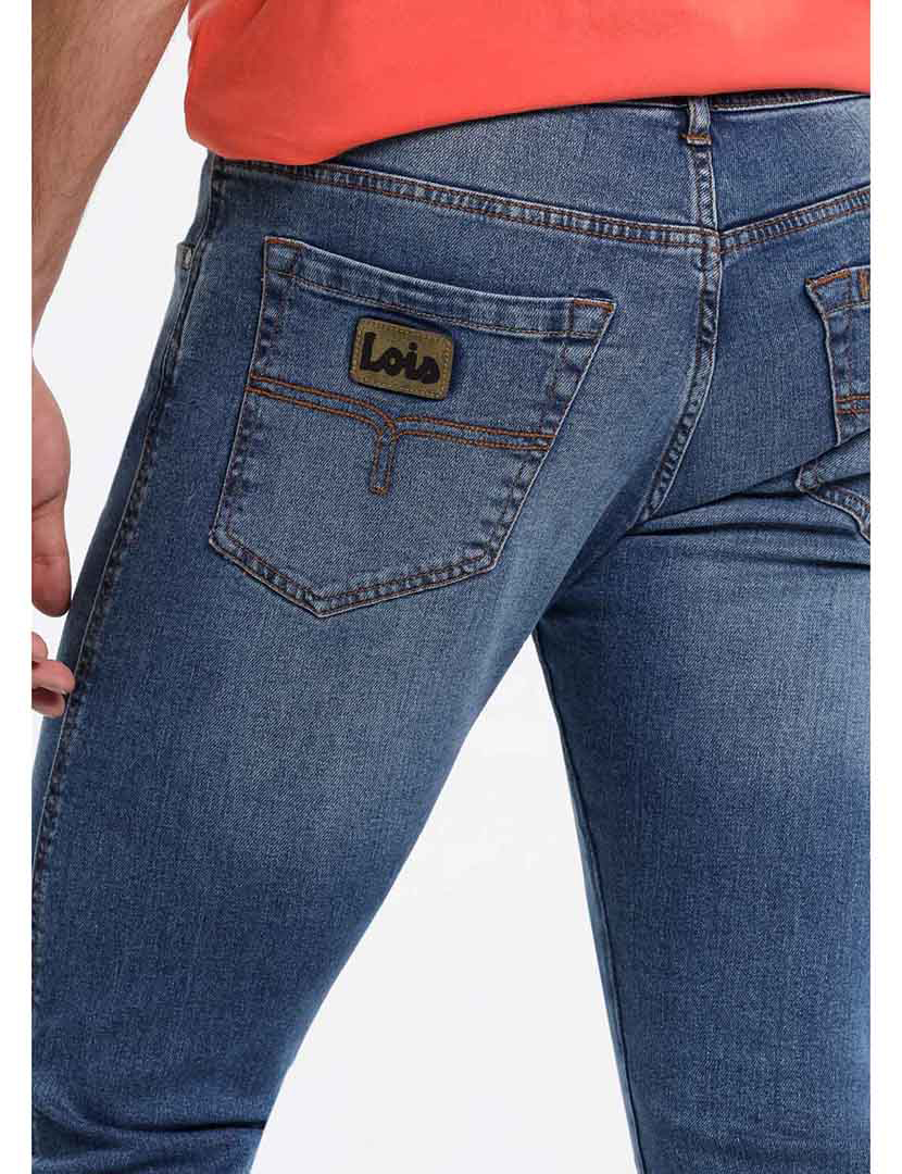 Men's Regular Fit Denim Trousers Blue