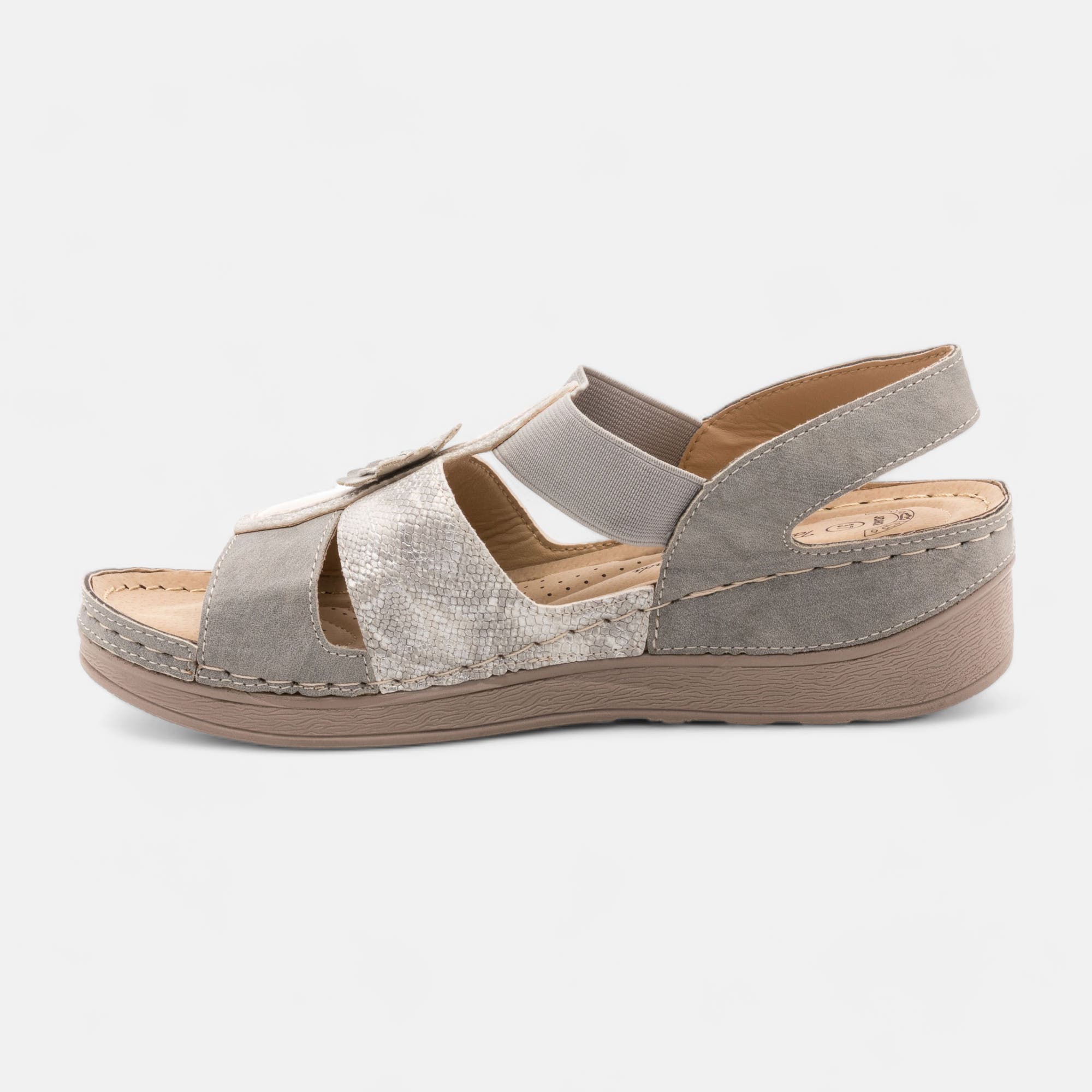 Sandales Femme gris