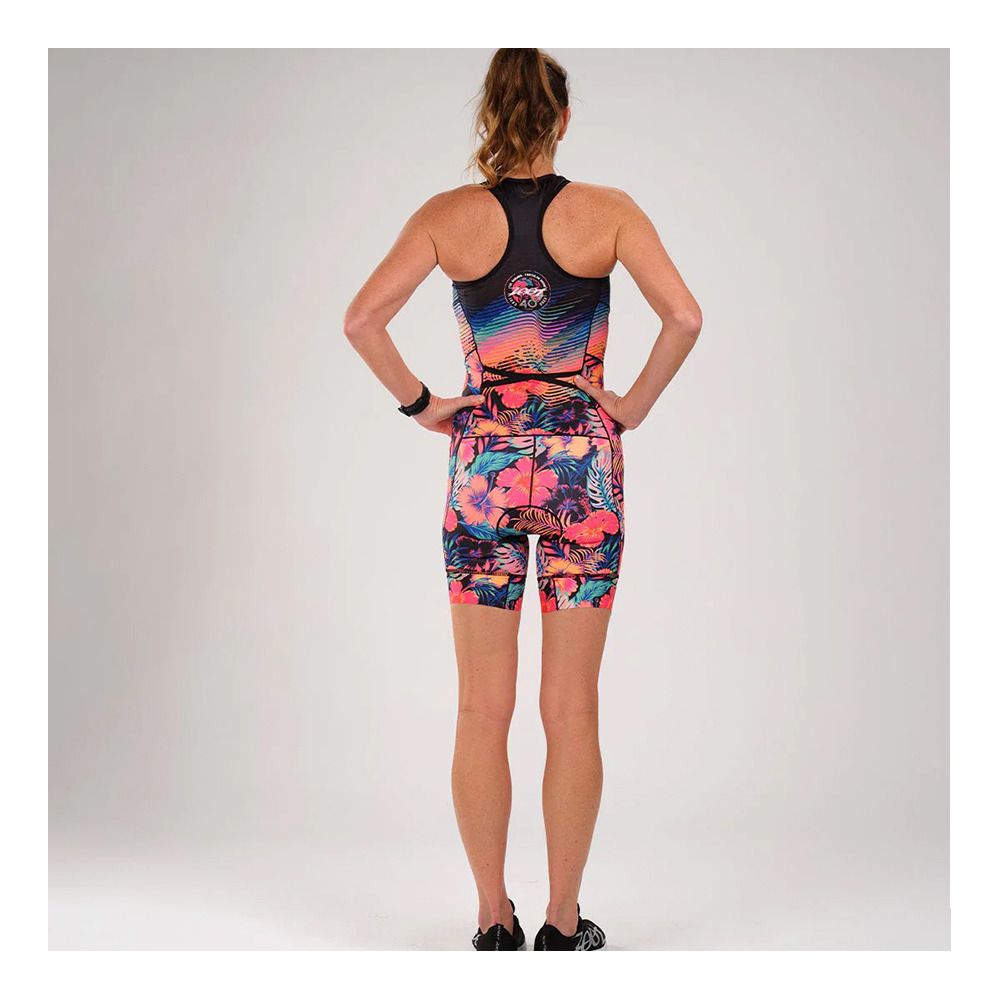 Zoot LTD TRI SLVS FZ - Combinaison trifonction shorty Femme 40 years