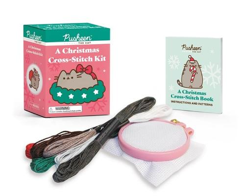 Pusheen: A Christmas Cross-Stitch Kit (Multiple items)