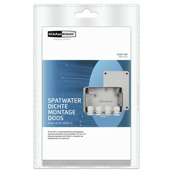 KlikAanKlikUit Montagedoos OWH-002 ACM3500-3 Spatwaterdicht