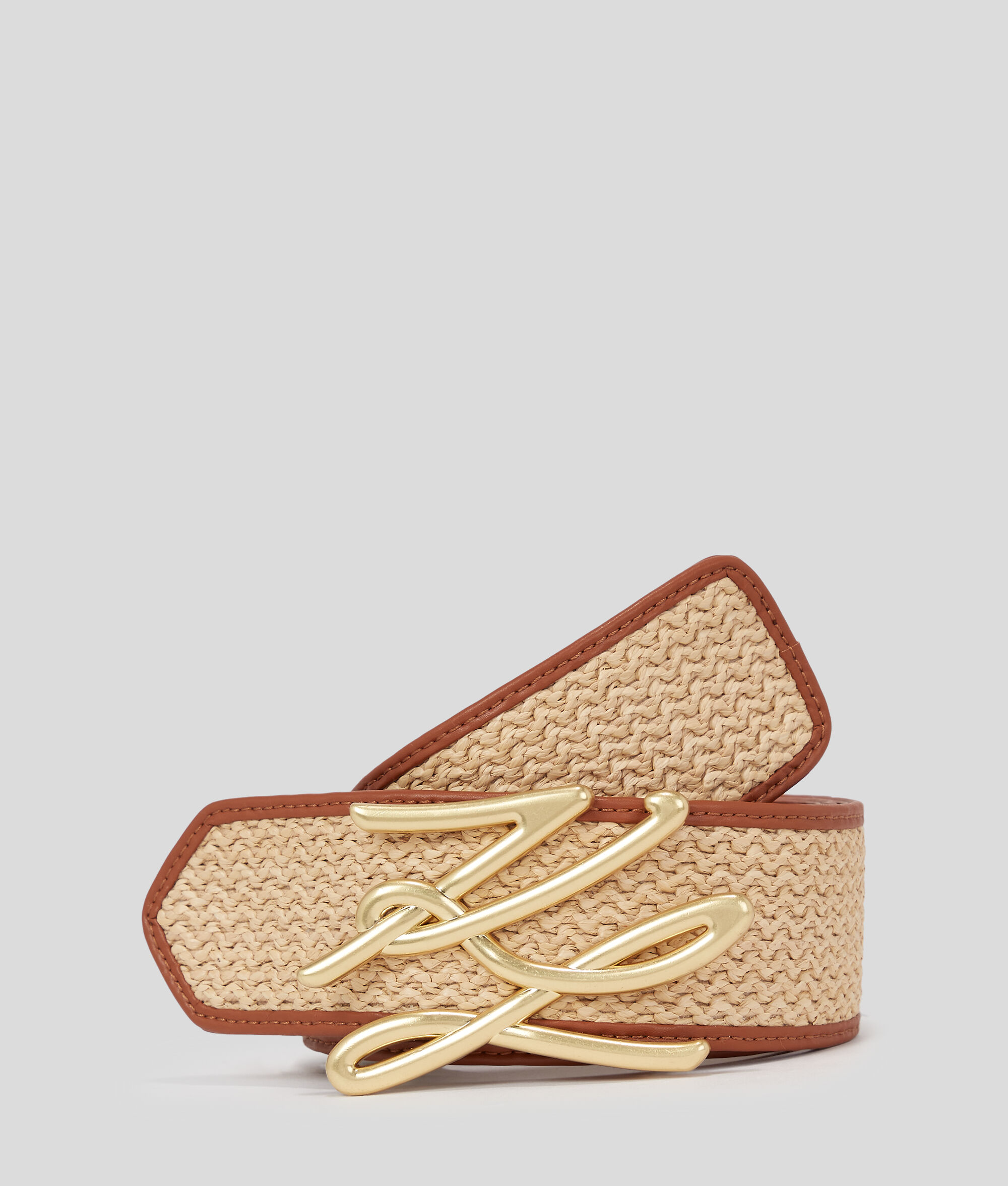 GRANDE CEINTURE K/AUTOGRAPH EN RAPHIA