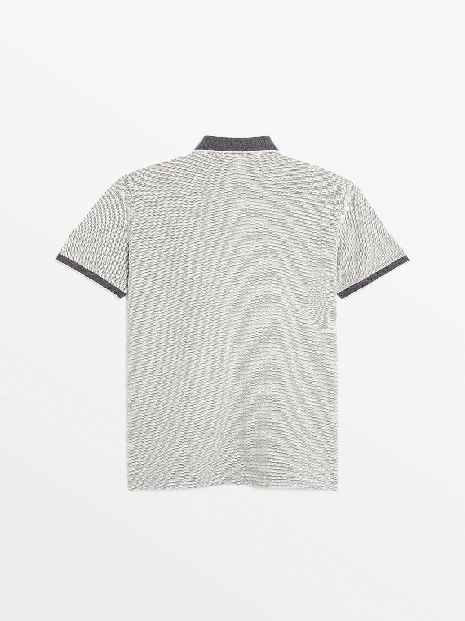 Polo Homme Manches Courtes Gris