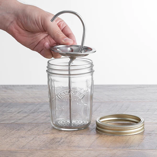 Shaker mayonnaise en verre 350 ml Kilner