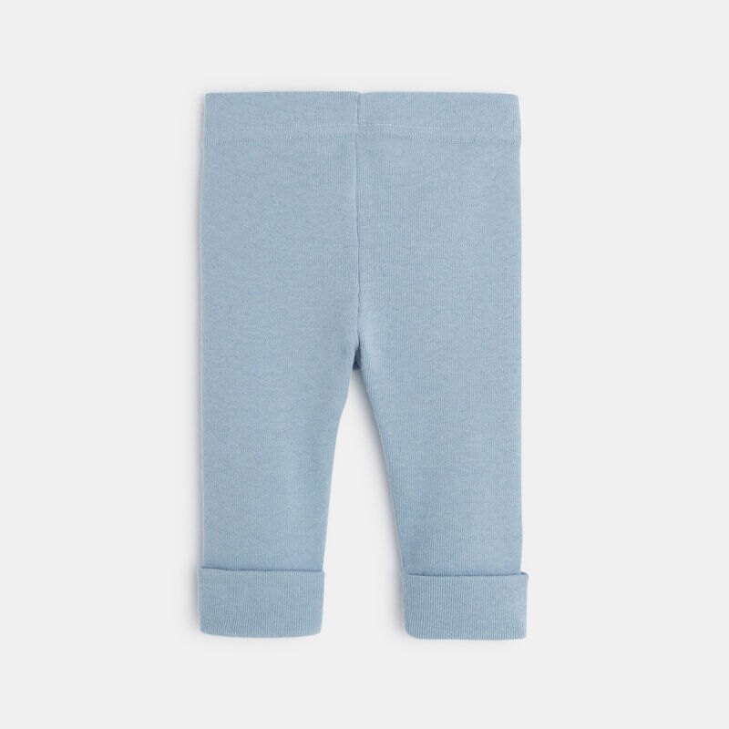 Legging en coton bio et laine bébé Aucune nuance