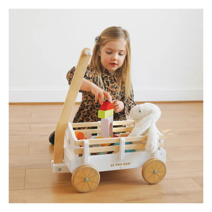 Le Toy Van Chariot en bois à tirer