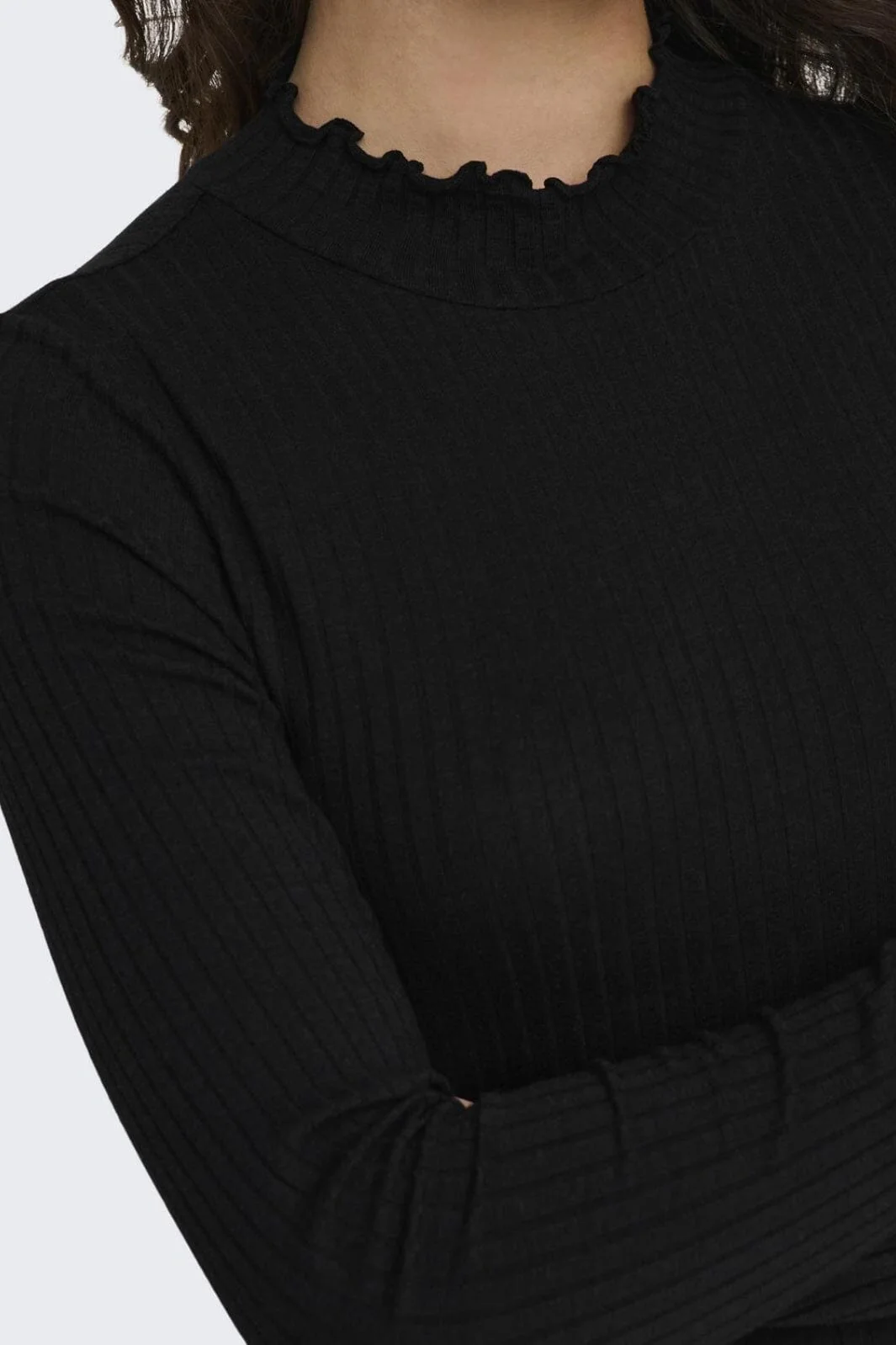 JDY Jdyfransiska Life L/S Hi-Nck Top Jr 3600771 black 16