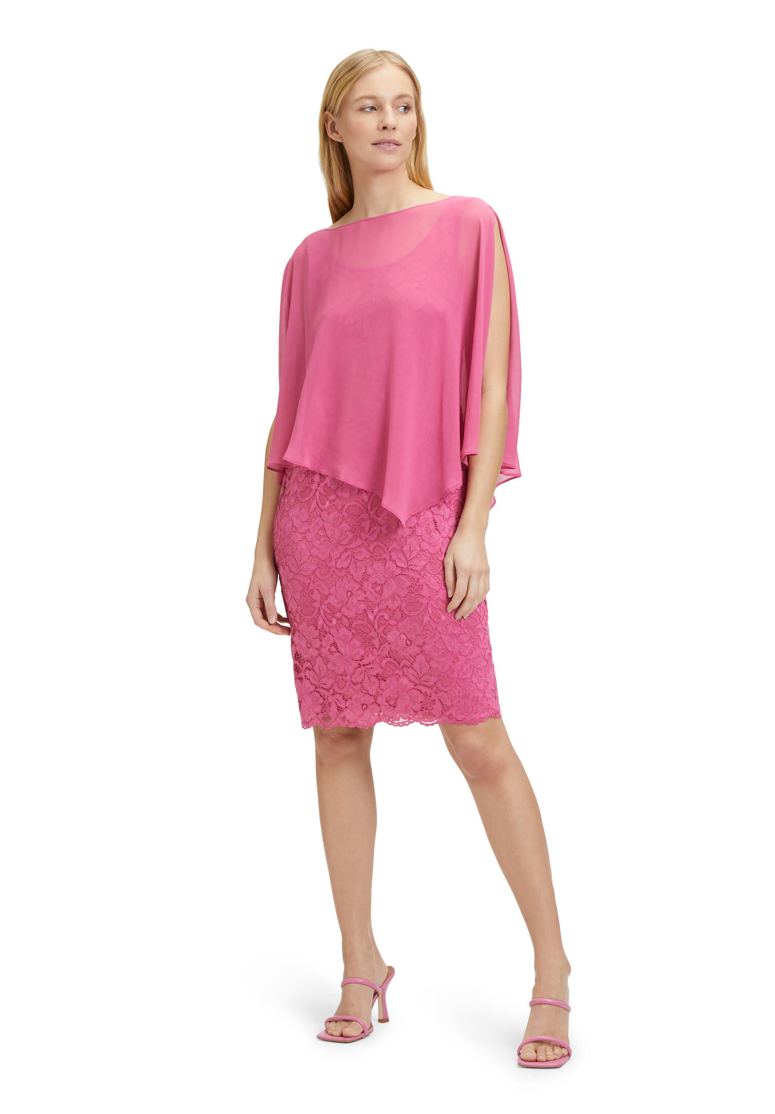 Vera Mont| Damen Cocktailkleid mit Spitze