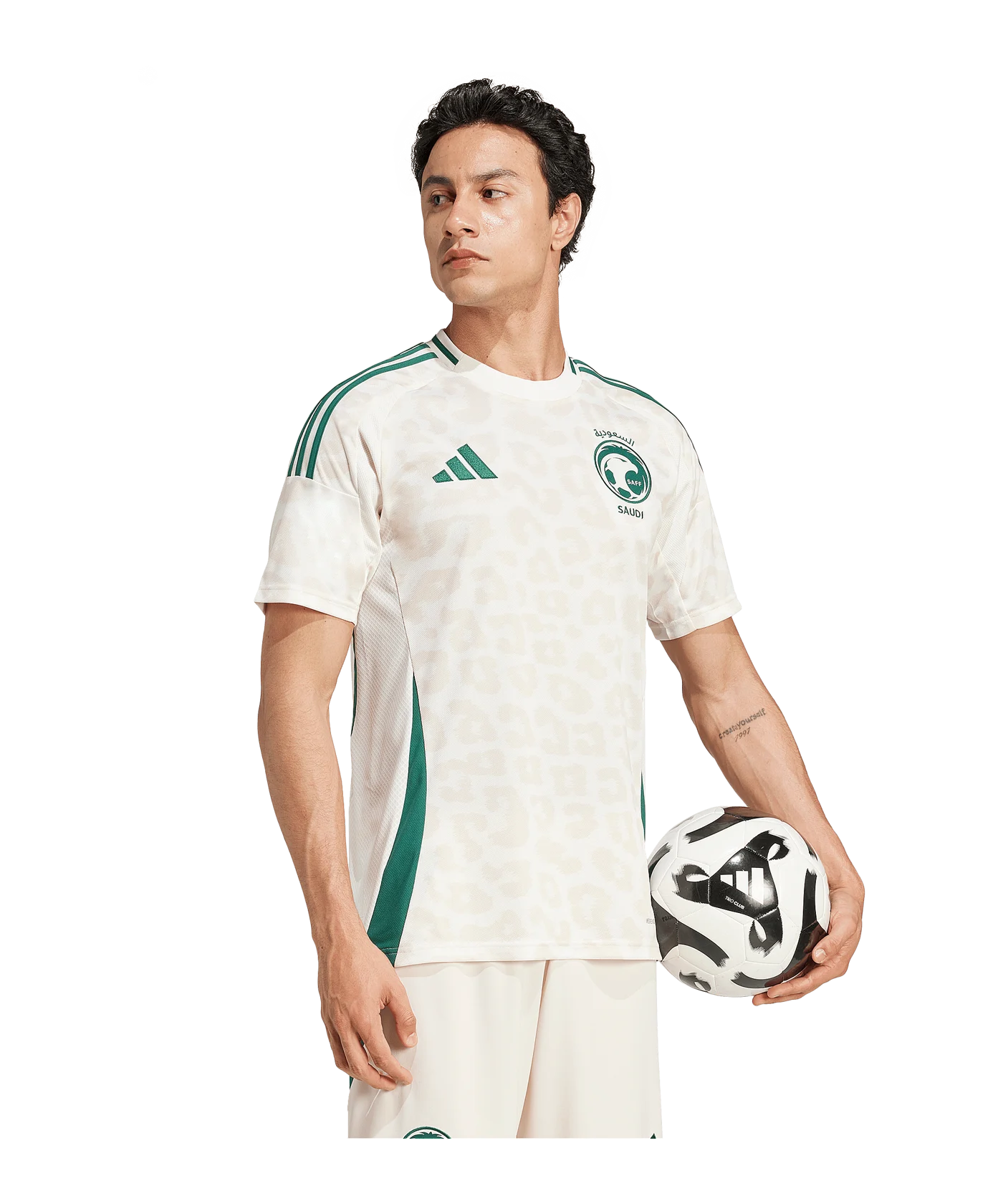 adidas Saudi-Arabien Trikot Away 2024 Weiss