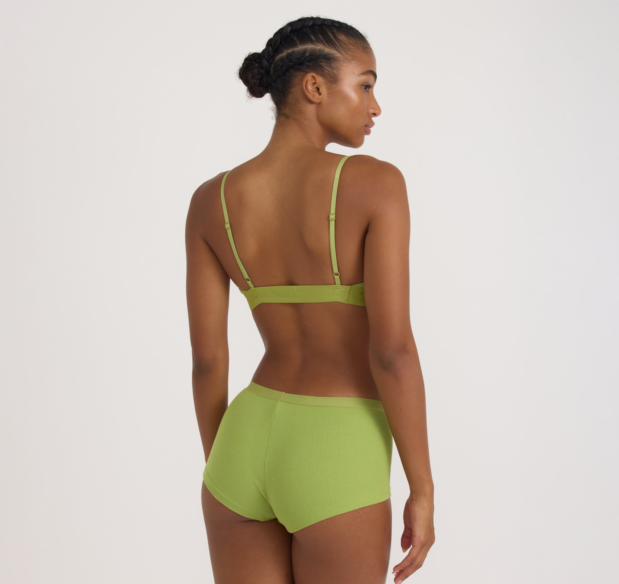 ORGANIC COTTON<br>Core Rib Shorty