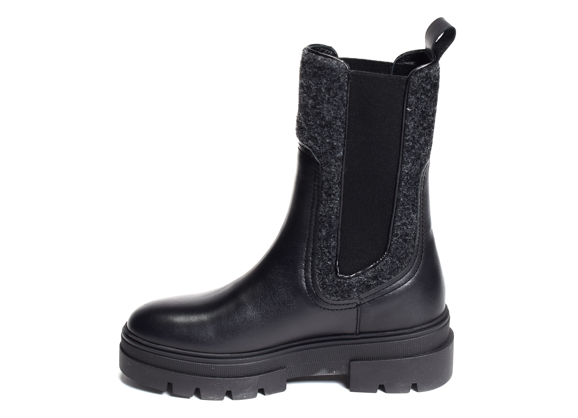 Seasonal feminine chelsea boot 7497 noir