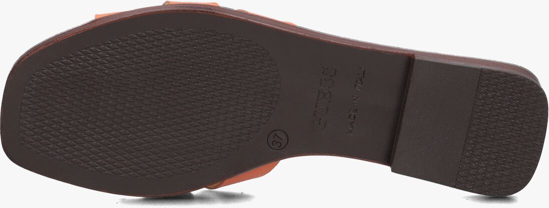GUESS oranje guess slippers symo