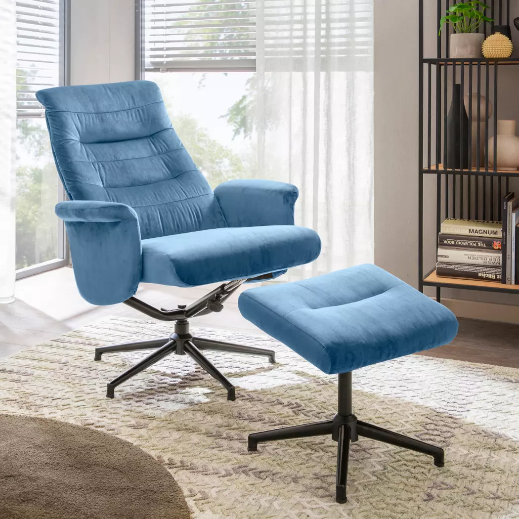 Sessel mit Hocker Krems